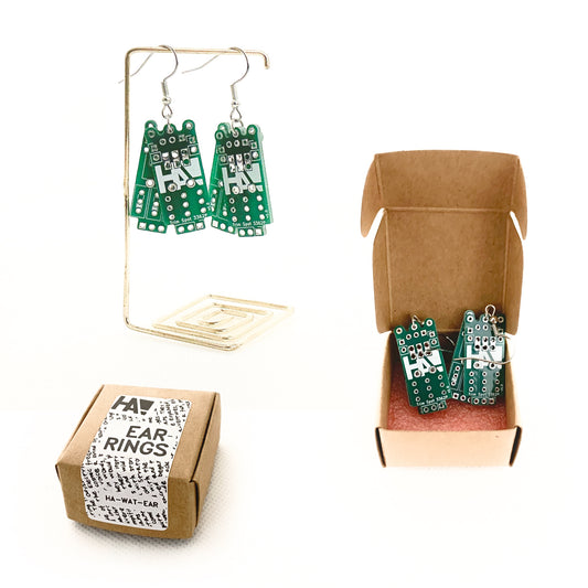 Earrings "Without a trace"