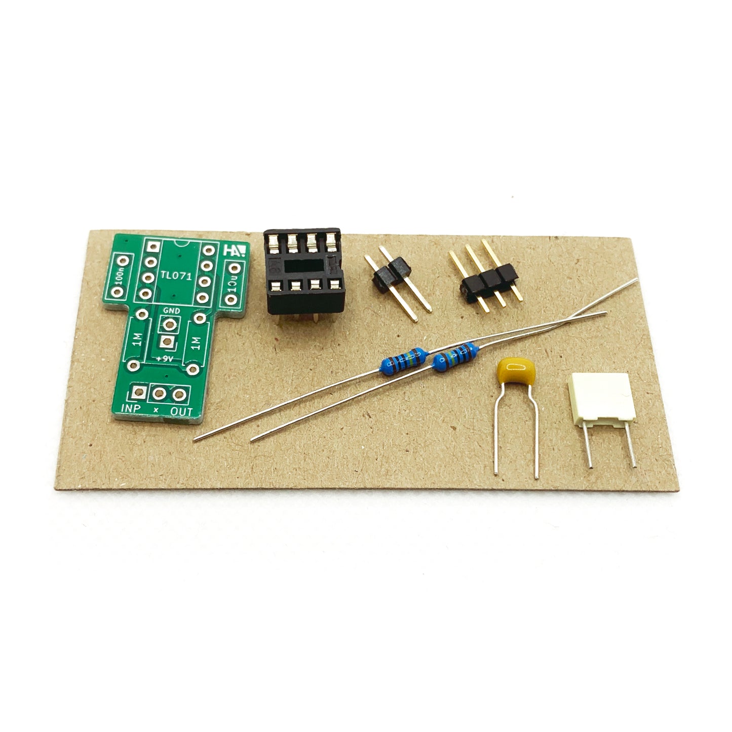 "Sweet Fit" Breadboard Breakout - TL071 Buffer