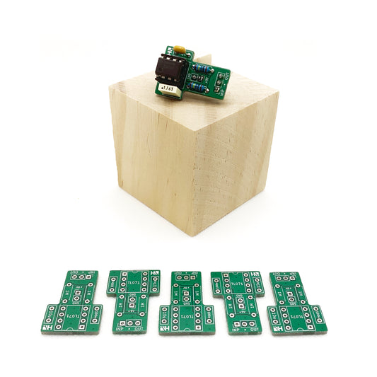 "Sweet Fit" Breadboard Breakout - TL071 Buffer