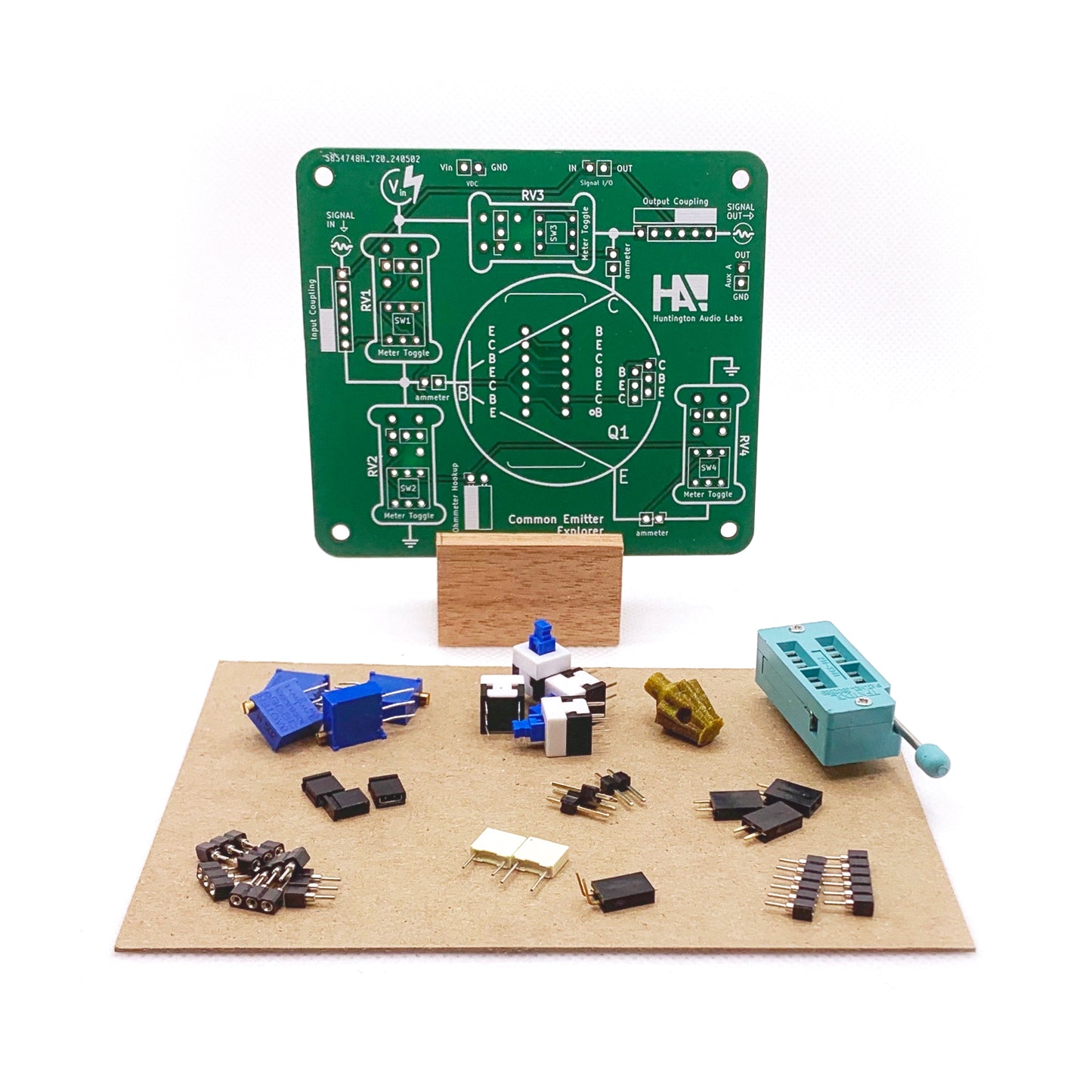 Common Emitter Explorer Board Kit [v2]